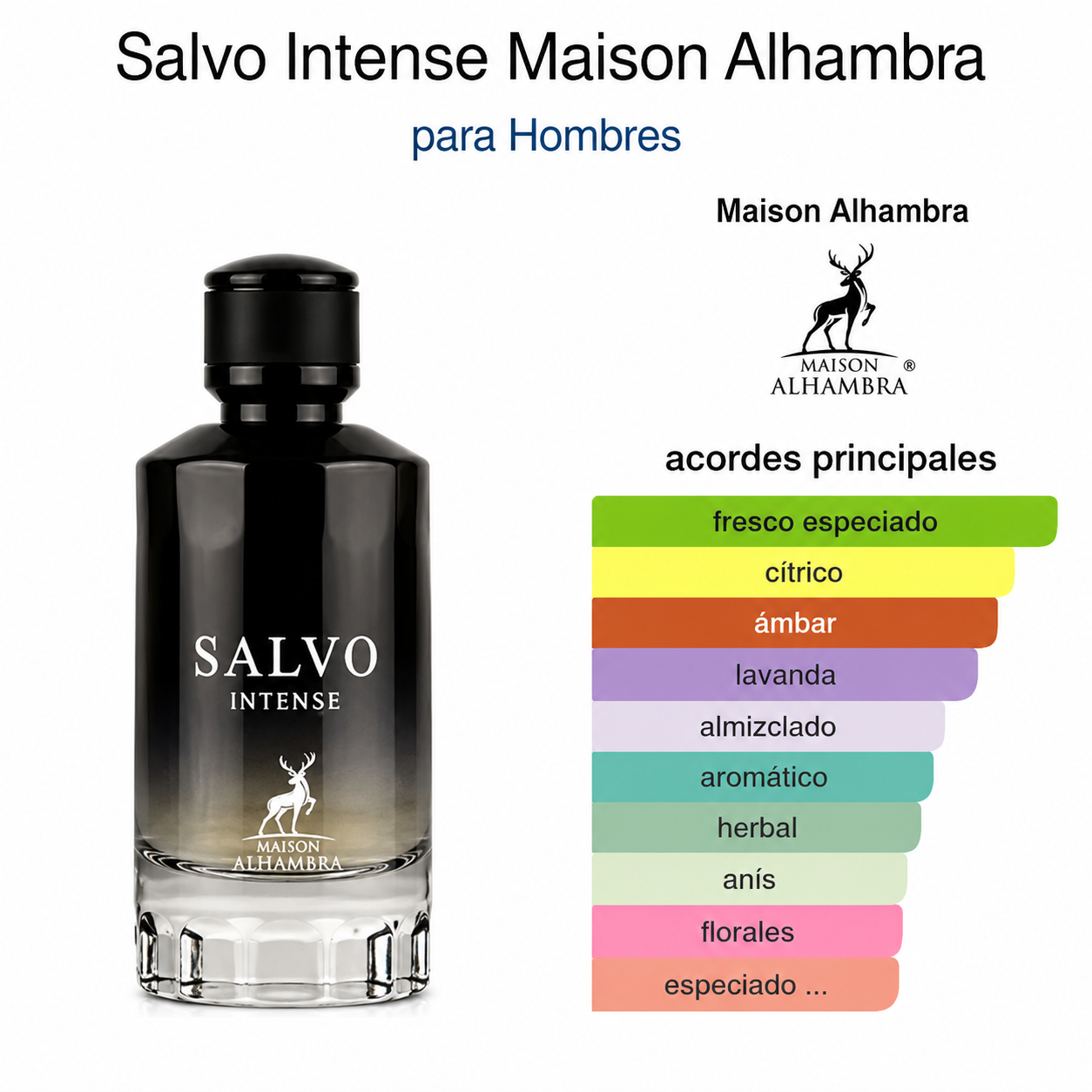 Maison Alhambra Salvo Intense EDP 100 ml