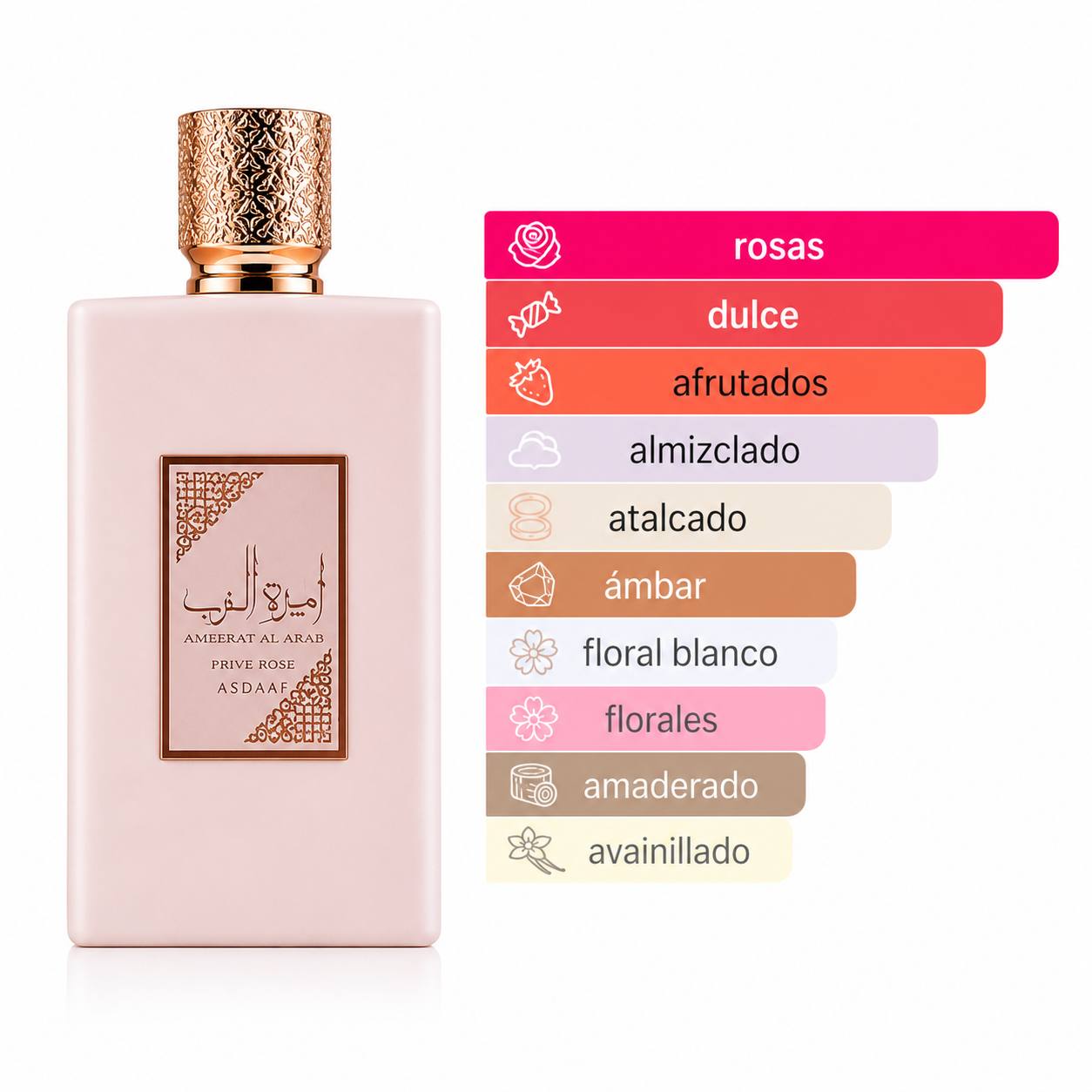 Asdaaf Ameerat Al Arab Prive Rose EDP 100 ml