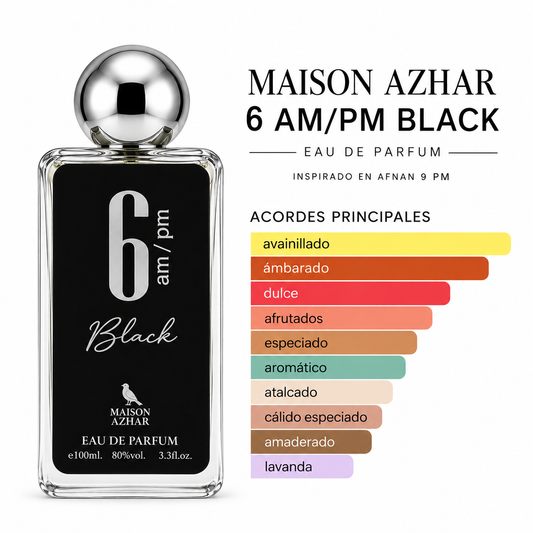 Maison Azhar 6 AM/PM Black EDP 100 ml