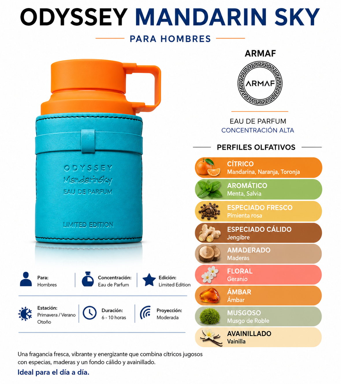 Armaf Odyssey Mandarin Sky EDP 100 ml