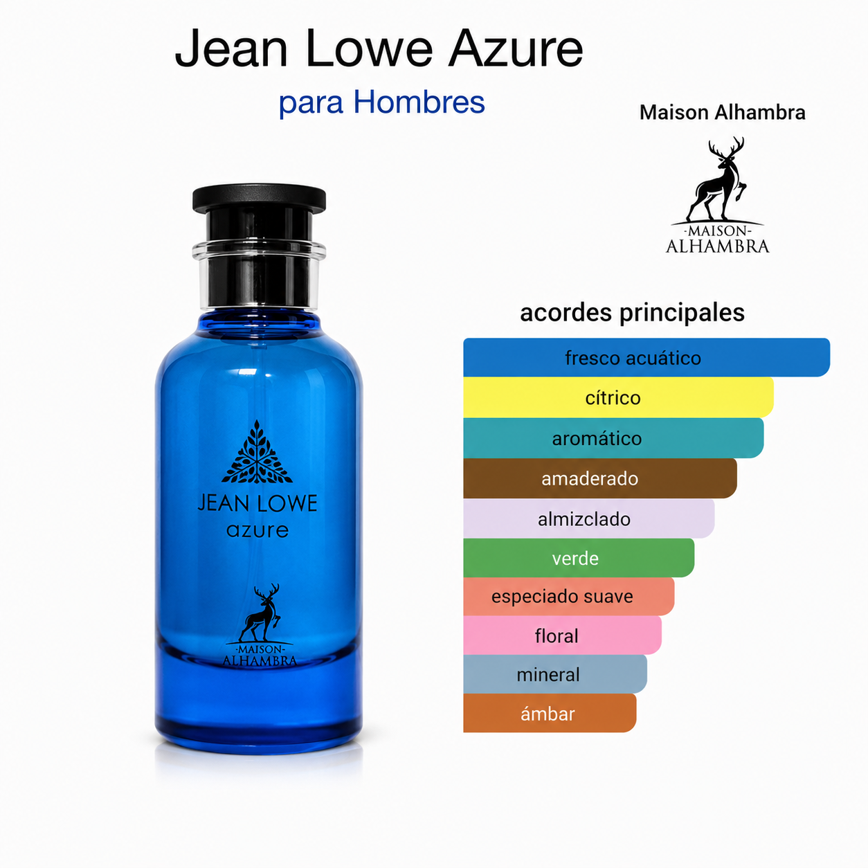 Maison Alhambra Jean Lowe Azure EDP 100 ml