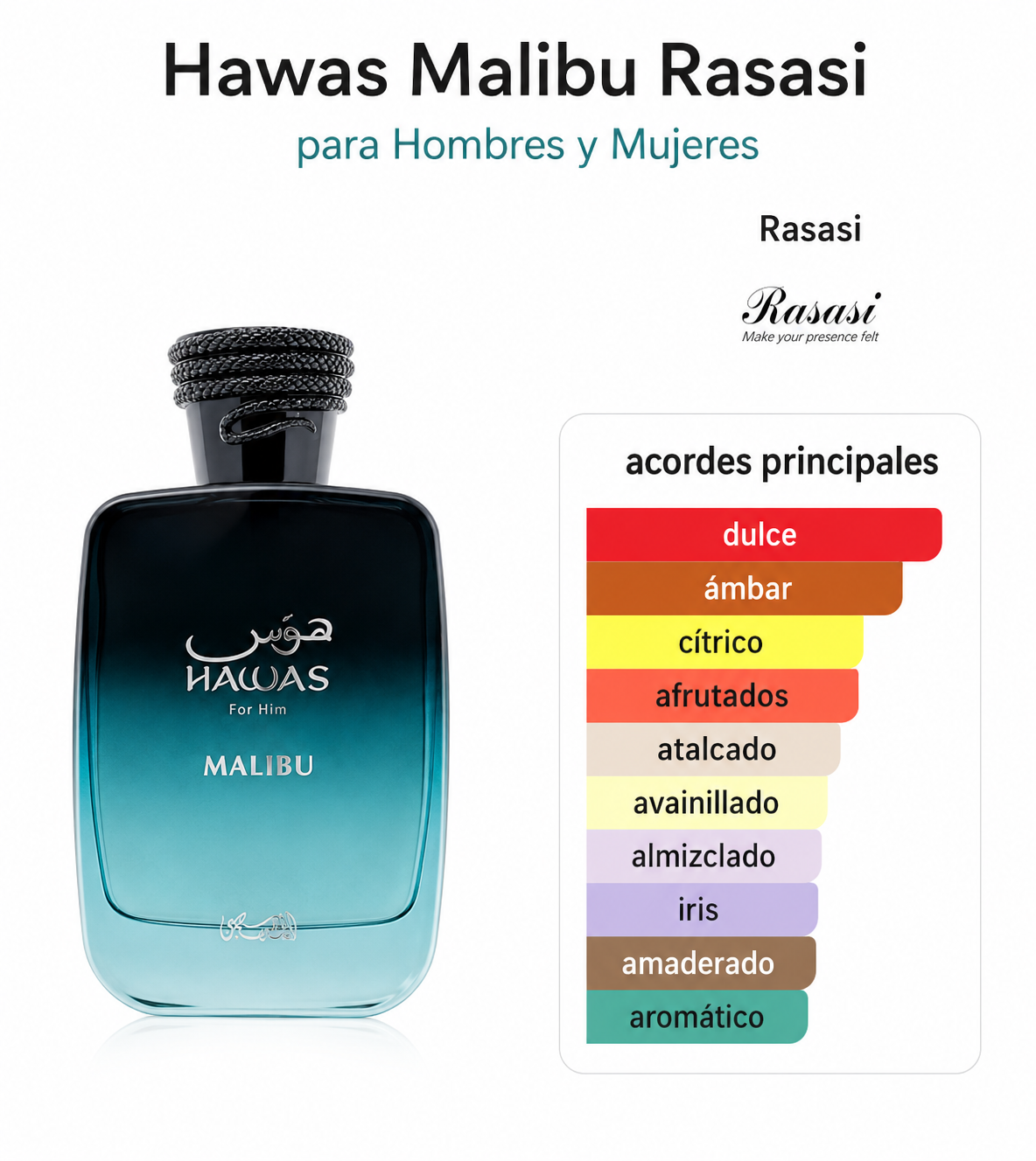 Rasasi Hawas Malibu EDP 100 ml