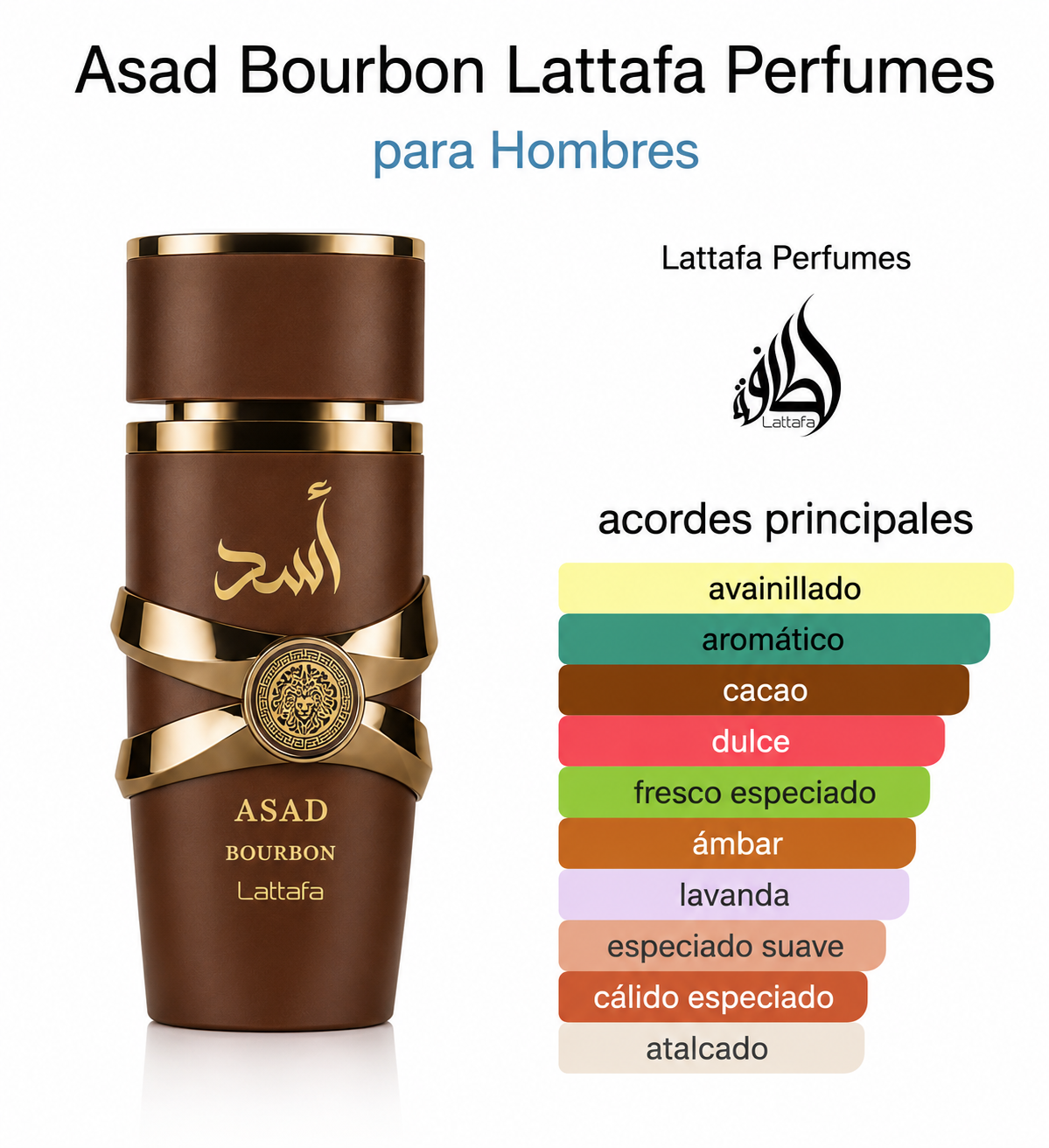 Lattafa Asad Bourbon EDP 100 ml