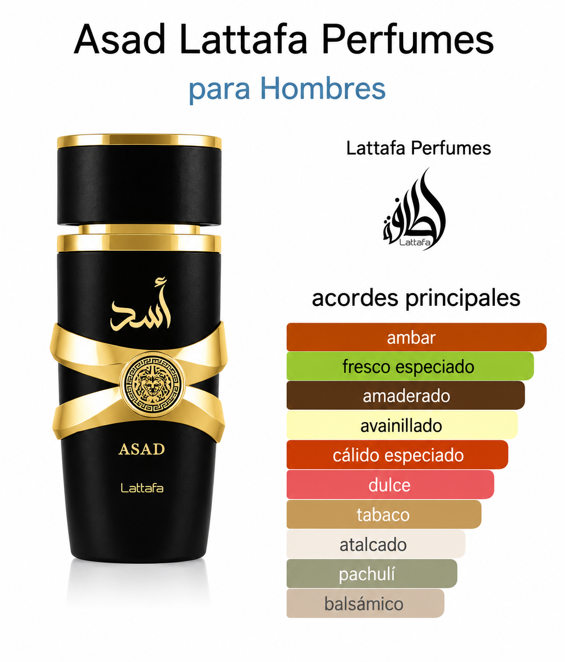 Lattafa Asad EDP 100 ml